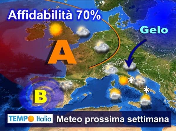 Meteo weekend: sabato brutto, poi lieve miglioramento. Prossima settimana con freddo crescente 3 wapt image post 2622