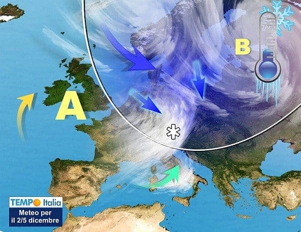 Ultime novità meteo per dicembre: grande freddo ad un passo dall’Italia 2 wapt image post 2651