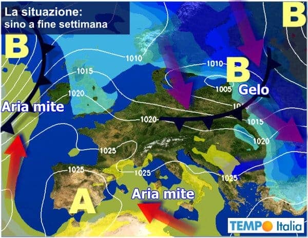 Meteo variabile con Alta Pressione continuamente insidiata. Gelo stabile in Russia 3 wapt image post 2697