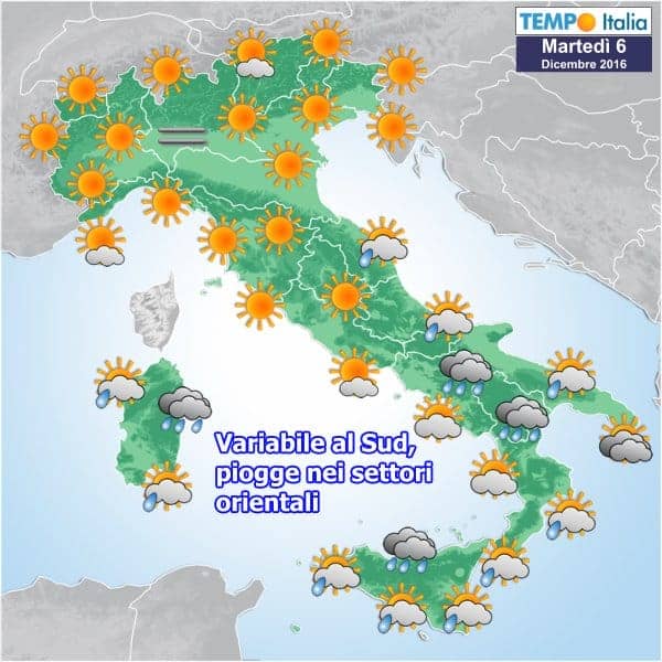 Meteo variabile con Alta Pressione continuamente insidiata. Gelo stabile in Russia 6 wapt image post 2700