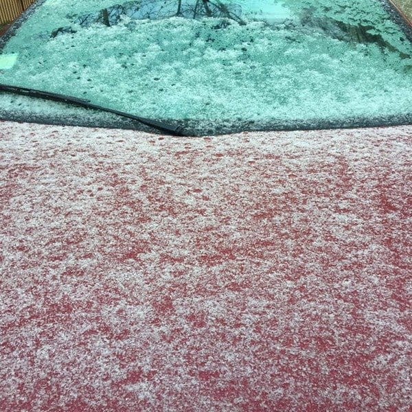 Grandine su Palermo, neve a grani sui rilievi. Arriva il freddo in Sicilia