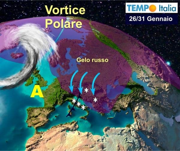 Infinito gelo Russo alle porte dell’Italia, con possibili ulteriori irruzioni fredde. Passaggi perturbati 3 wapt image post 299