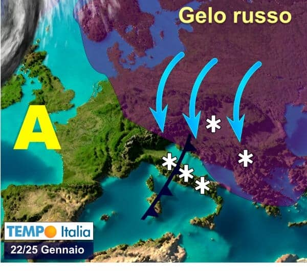 Infinito gelo Russo alle porte dell’Italia, con possibili ulteriori irruzioni fredde. Passaggi perturbati 5 wapt image post 301