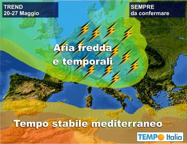 Fine Maggio, ingerenze dalla Scandinavia e meteo temporalesco, cresce il rischio grandine 2 wapt image post 3341