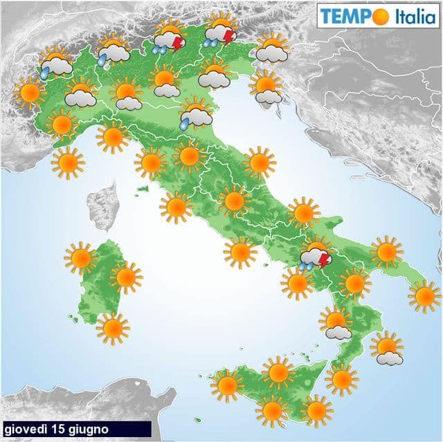 Caldo presto eccessivo. Afa, temperature verso onda di calore duratura. È meteo estremo 6 wapt image post 3479