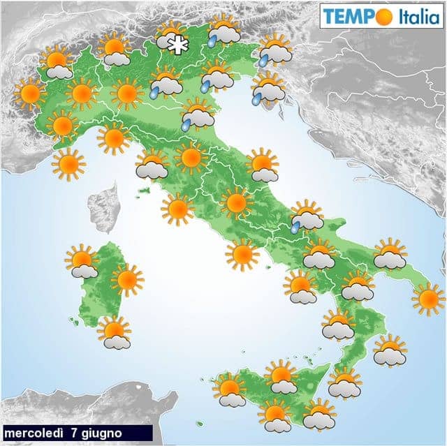 Due giorni nella norma e poi caldo africano. Temperature anche oltre i 35°C nelle zone interne 3 wapt image post 3491