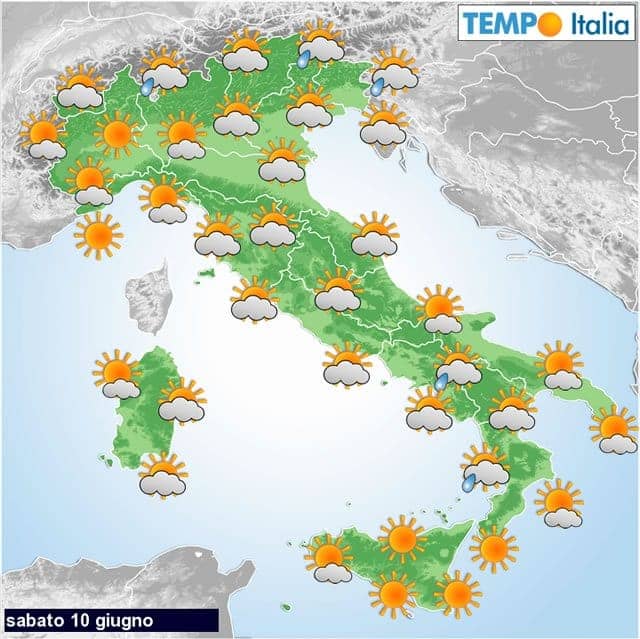 Due giorni nella norma e poi caldo africano. Temperature anche oltre i 35°C nelle zone interne 6 wapt image post 3494