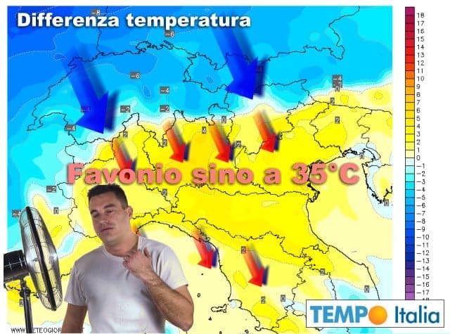 Venerdì rovente: Nord Italia a rischio temperatura anche oltre 35°C 2 wapt image post 3510
