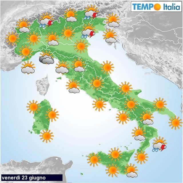 Picco meteo di calura a 40°C e temporali simil tropicali. Ancor più clima estremo 4 wapt image post 3542