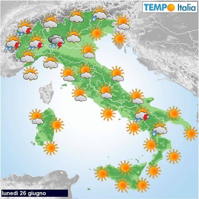 Picco meteo di calura a 40°C e temporali simil tropicali. Ancor più clima estremo 7 wapt image post 3545