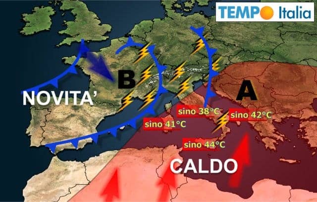 Novità meteo a catena: violenta ondata di maltempo al Nord, caldo forte al Centro Sud, ma poi 17 Novità meteo a catena: violenta ondata di maltempo al Nord, caldo forte al Centro Sud, ma poi