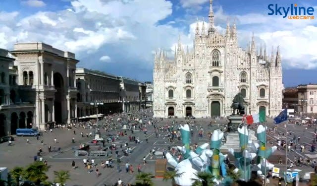 Temporali sfiorano Milano, ma altri si formano e potrebbero venire in serata