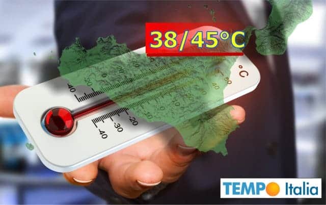 Caldo infernale: 45°C in Sicilia. Previsioni meteo domani si replica nel messinese