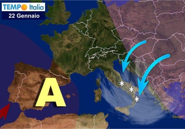 Venerdì calo termico nella Penisola, tornano le foschie e nebbie in Val Padana. Poi l’Alta Pressione per tutti 4 wapt image post 381