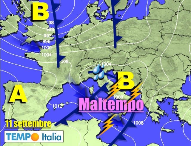 METEO 11-17 settembre: MALTEMPO con temporali anche forti, poi variabile e ancora cambiamento 2 wapt image post 4035