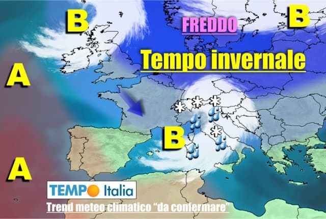 METEO 18 – 24 Novembre: Autunno con anticipo d’INVERNO. FREDDO e anche MALTEMPO 2 wapt image post 4187