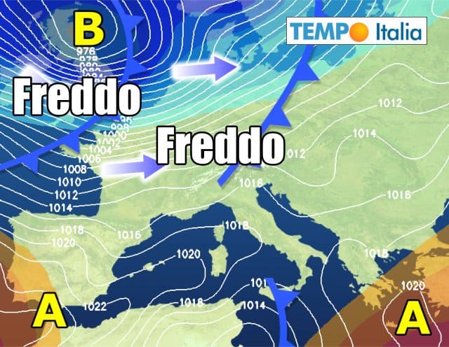 METEO 15-21 Dicembre: clima inclemente, NEVE anche in pianura, MOLTO FREDDO 2 wapt image post 4320