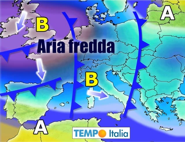 METEO 13–19 del mese: FREDDO d’INVERNO e MALTEMPO verso Italia 2 wapt image post 4428