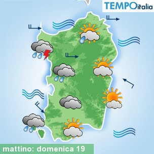 Meteo in Sardegna, oggi temporali sparsi, domani sporadici. Clima fresco 14 Meteo in Sardegna, oggi temporali sparsi, domani sporadici. Clima fresco