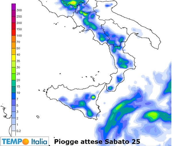 Ionio e sino a coste Calabria, Sicilia e Basilicata, temporali. In mare tempesta di fulmini 3 wapt image post 469 1