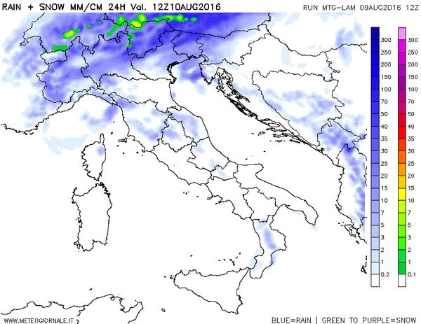 Alpi, tornerà la neve, ma solo in alta quota 2 wapt image post 482 2