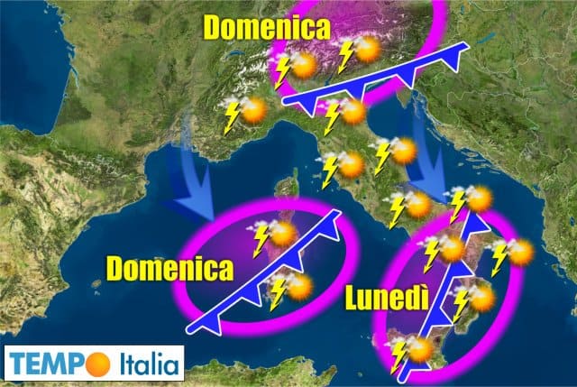 Meteo al 30 Giugno: TEMPORALI su mezza Italia, poi CALDO dal Sahara, MALTEMPO 2 wapt image post 4859