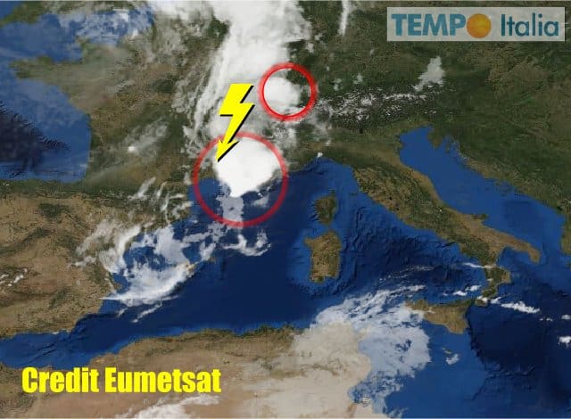 Meteo tempestoso nel Sud della Francia, temporali tropicali verso Italia 2 wapt image post 4928