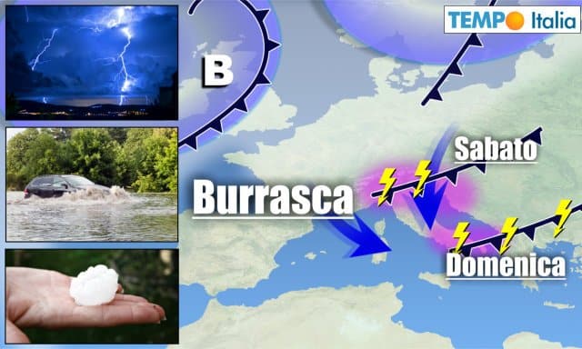 METEO sino al 31 Agosto: PEGGIORA forte, la BURRASCA è in transito su Italia 2 wapt image post 5013