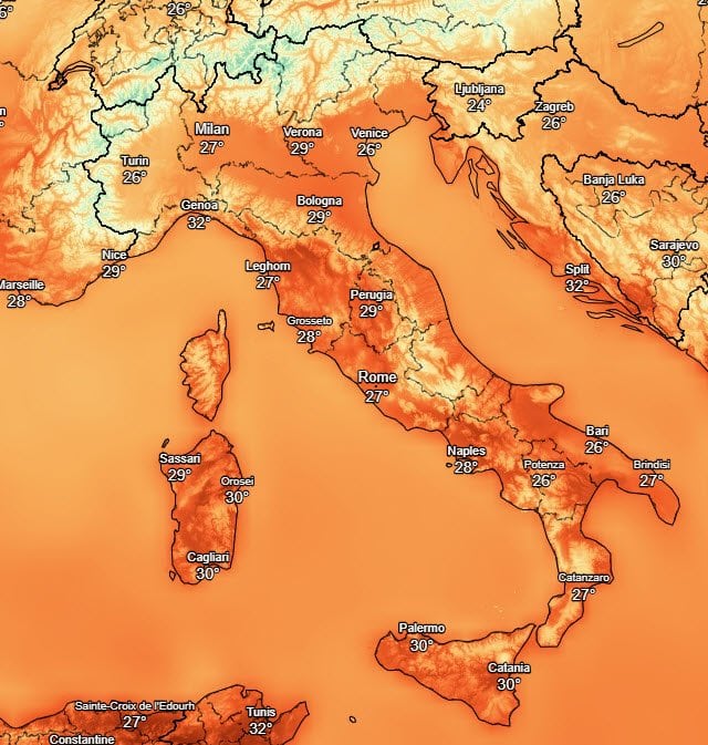 Meteo caldo, ma il fastidio è la persistenza calde notti nelle città 2 wapt image post 5203