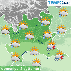 Meteo Lombardia, sabato ancora forti temporali 3 wapt image post 603