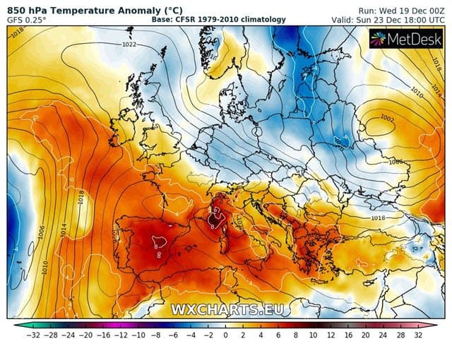 Meteo settimana: dopo la neve arriva ALTA PRESSIONE 3 wapt image post 6316