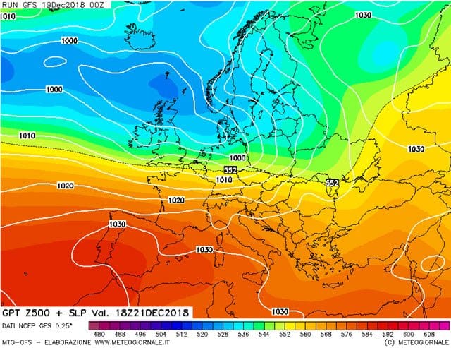 Meteo settimana: dopo la neve arriva ALTA PRESSIONE 4 wapt image post 6317