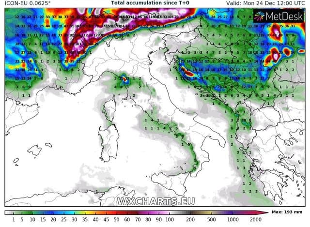 Meteo weekend: forte neve su nord Alpi, piovaschi su tirreniche 2 wapt image post 6369