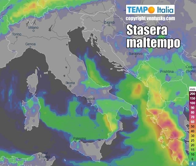 Evoluzione meteo prossime ore: peggiora con NEVE 2 wapt image post 6534