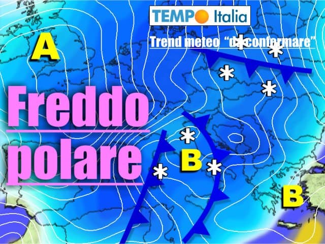 METEO al 17 Marzo: aria POLARE con la NEVE bassa quota 13 METEO al 17 Marzo: aria POLARE con la NEVE bassa quota