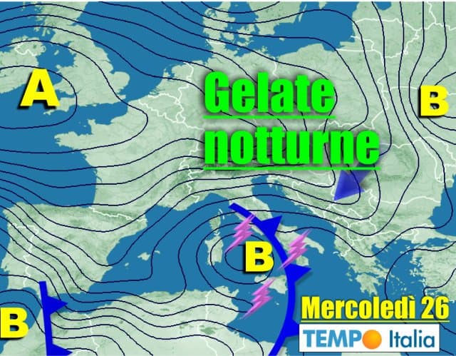 METEO 7 giorni: FREDDO e MALTEMPO, di botto Inverno. Da giovedì migliora 2 wapt image post 6961