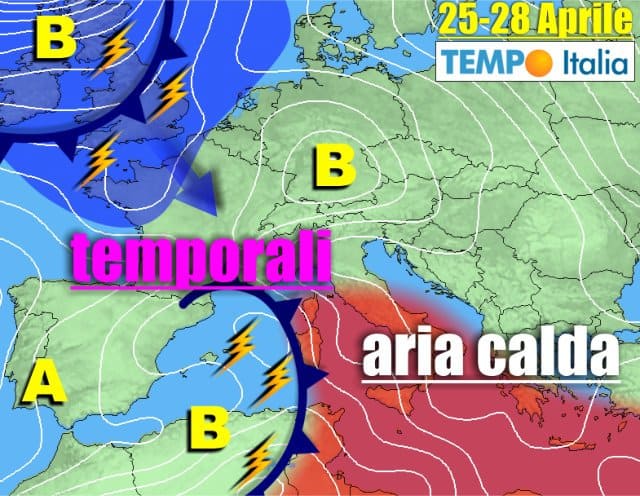METEO verso il 28 aprile, grandi PIOGGE in vista 37 METEO verso il 28 aprile, grandi PIOGGE in vista