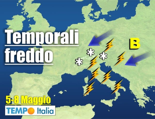 METEO verso il 7 Maggio, ancora BURRASCHE primaverili 19 METEO verso il 7 Maggio, ancora BURRASCHE primaverili