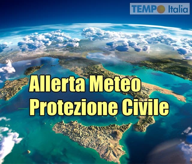 ALLERTA meteo Protezione Civile GIALLA 26 ALLERTA meteo Protezione Civile GIALLA