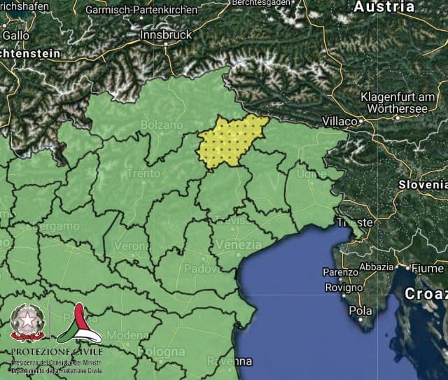ALLERTA meteo Protezione Civile GIALLA 3 wapt image post 7439