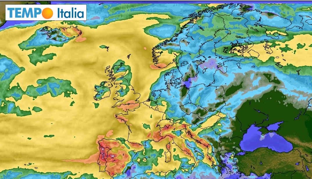 Meteo con piogge autunnali nei prossimi giorni
