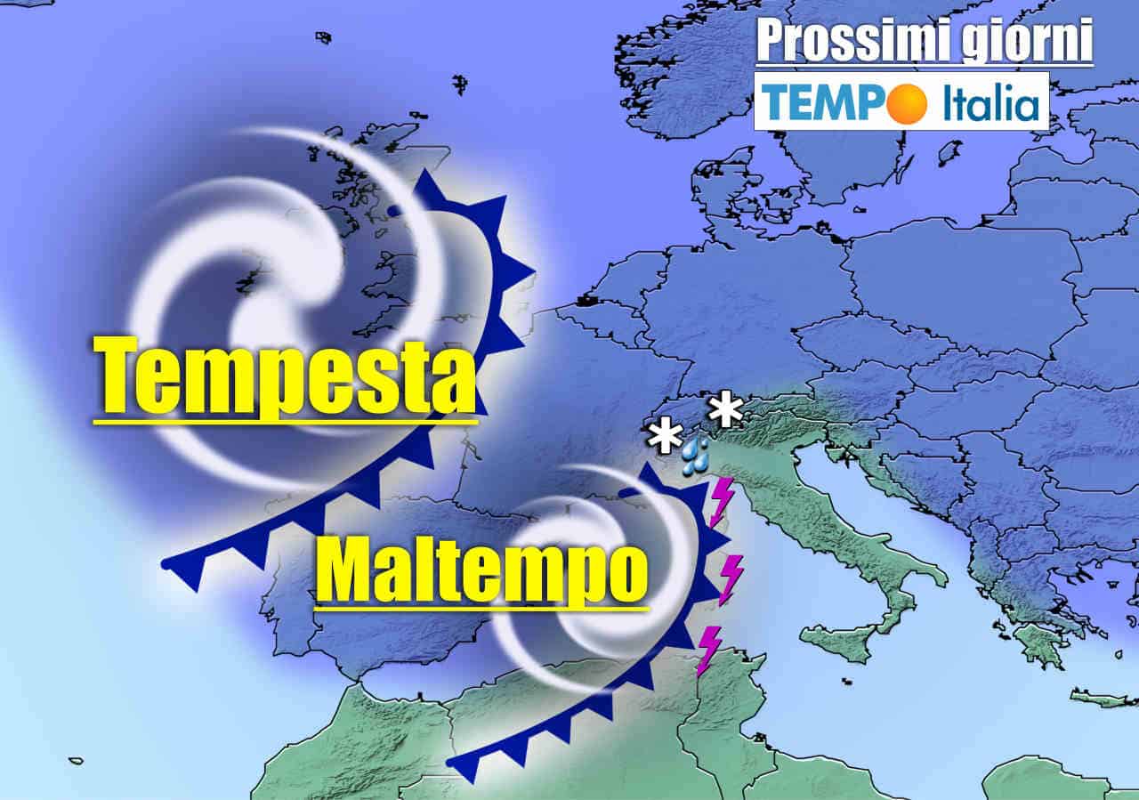 Meteo prossimi giorni, nuova serie di forti perturbazioni 5 Meteo prossimi giorni, nuova serie di forti perturbazioni