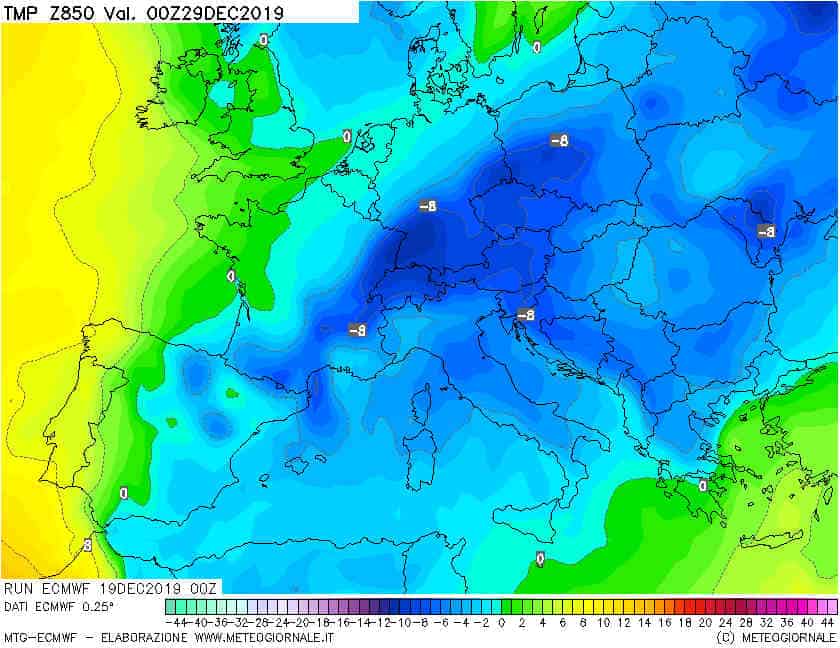 Dopo Natale il GELO, proiezioni e mappe del Centro Meteo Europeo 7 wapt image post 7734