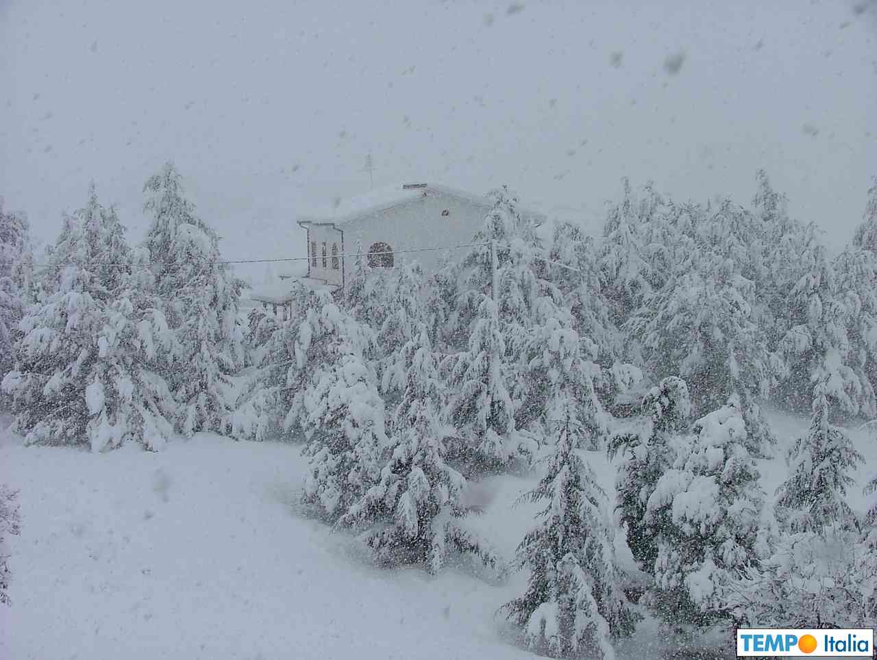 Tempesta di neve perfetta nel meteo del nuovo millennio