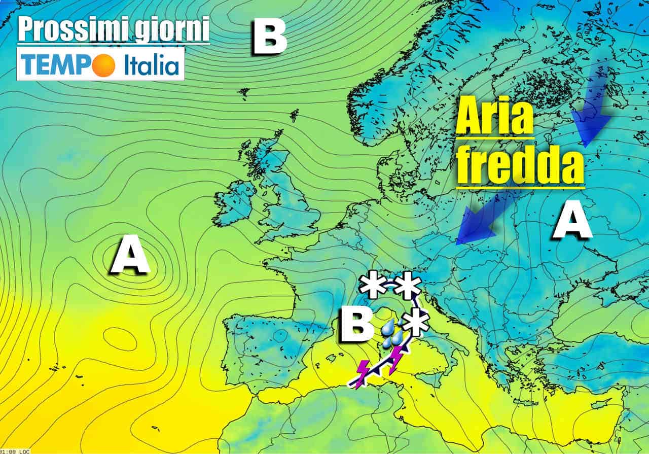 Meteo con Alta Pressione, tornano la NEVE ed il calo TEMPERATURA 2 wapt image post 7794