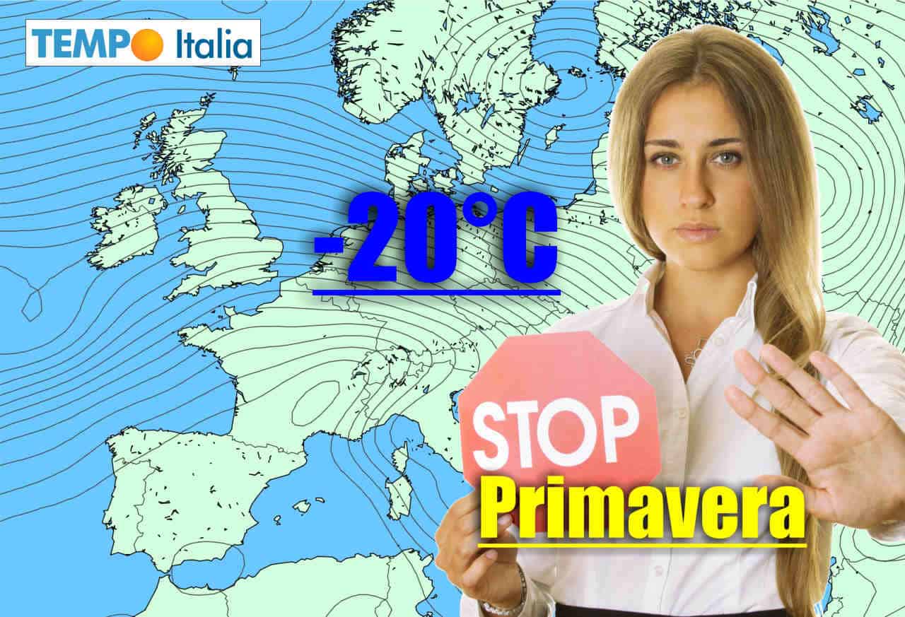 Meteo Italia: anche 20°C in meno in pochi giorni