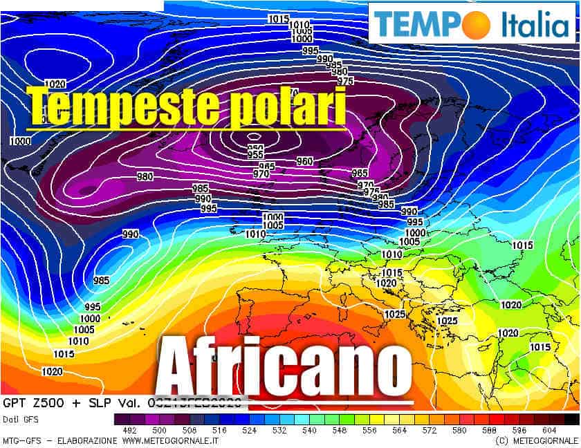 Meteo estremo: TEMPESTE polari e Alta Pressione d’Africa. Gli effetti 2 wapt image post 7843