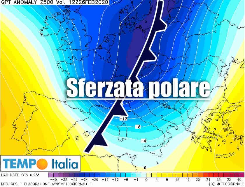 Cambiamento meteo alle porte, Vortice Polare getterà aria fredda verso sud 44 Cambiamento meteo alle porte, Vortice Polare getterà aria fredda verso sud