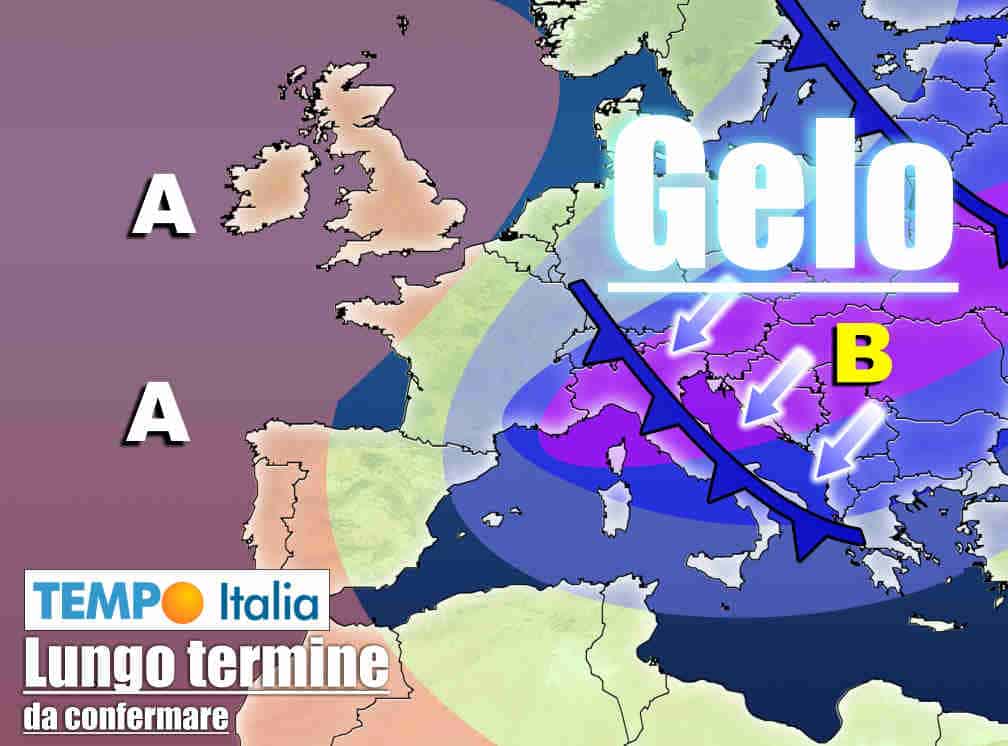 METEO tra una settimana, rischio GELO e NEVE tardivi 38 METEO tra una settimana, rischio GELO e NEVE tardivi