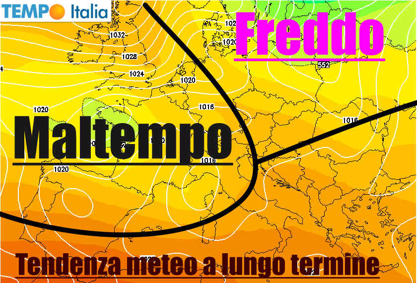 METEO FREDDO E PIOVOSO ancora a lungo: i modelli 4 METEO FREDDO E PIOVOSO ancora a lungo: i modelli